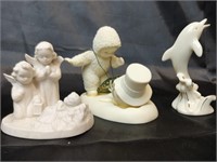 Lenox, Gobel and Department assorted figurine