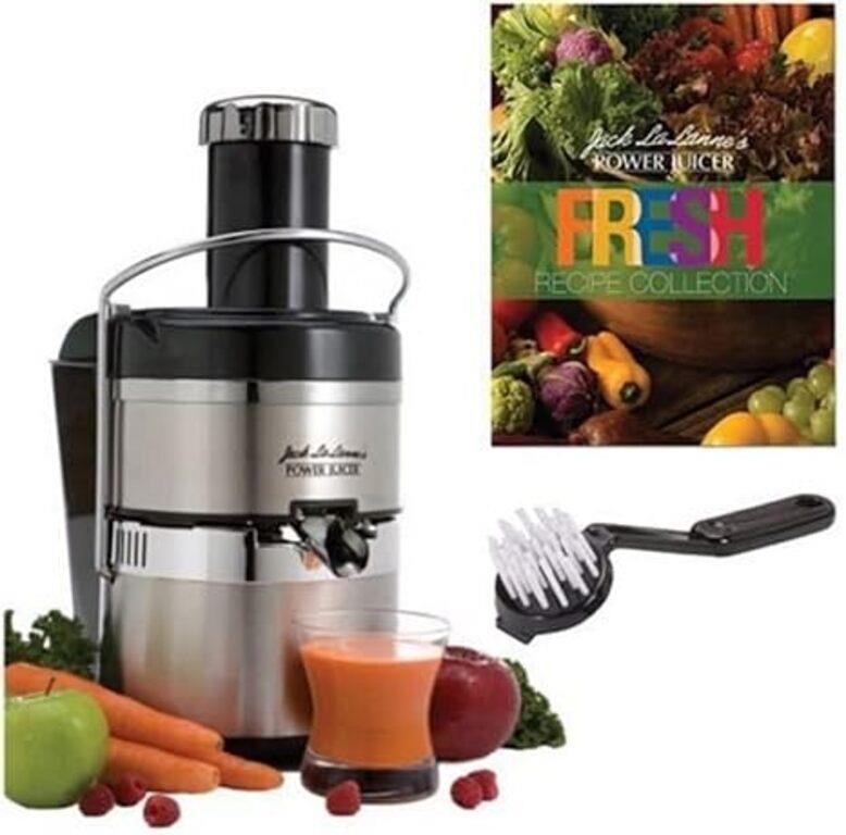 Power Juicer Deluxe Stainless-Steel Electric