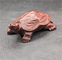 Hand Carved Wood Turtle