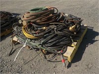 Pallet of Acetylene Hoses and Gauges