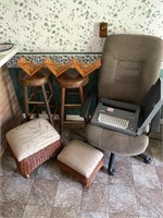 Chair foot & bar stools/ wear