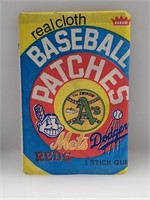 1975 Fleer Cloth Baseball Patches Pack