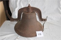 CAST IRON FARM BELL