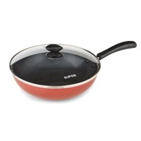 C13  Supor 30cm NS Aluminum Wok w/Lid