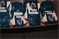 24 pairs of medium coated work gloves