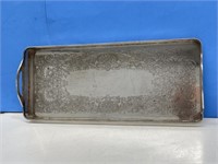 s/p Handled Tray 17 x 7 1/4 "