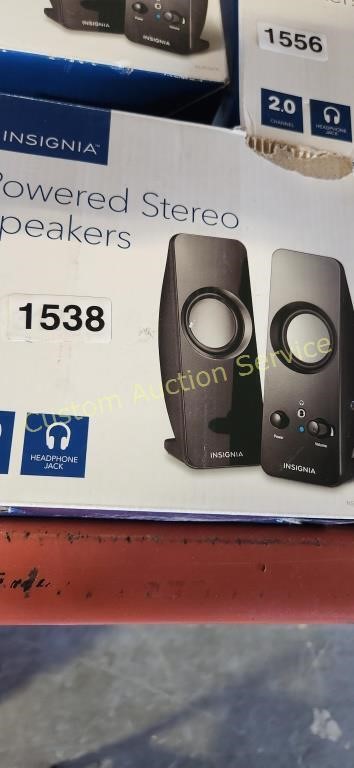 POWERED STEREO SPEAKERS