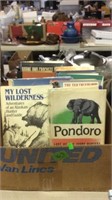 BX OF 20 VARIOUS HUNTING BOOKS
