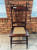 Antique Cane Bottom Chair