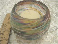 Partylite Spun Color Swirl Votive Candle Holder