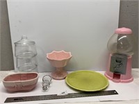 Vintage Lot of Pottery Planters etc