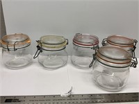 Nice Glass Jars w/ Locking Lids