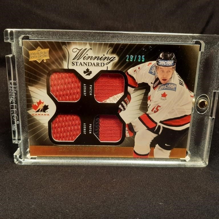 Dany Heatley Quad Patch #29/35 Trading Card