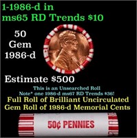 1-10 FREE BU RED Penny rolls with win of this 1986