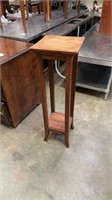Wood Plant Stand