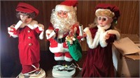 Set of 3 Stand up Christmas Decorations