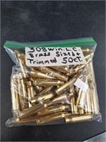 50 Brass casings for .308