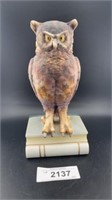 Vintage Large Andrea by Sadek Great Horned Owl
