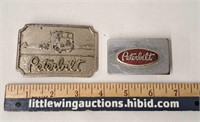 PETERBILT Belt Buckles-Large One is Damaged