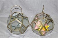 Retro Geometric Decorative Cubes