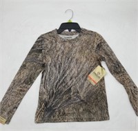 Magellan Long Sleeve Mesh Shirt Mossy Oak Youth XS