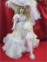 #1 Edition Porcelain Doll, Hand Painted