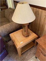Lamp Table & Lamp