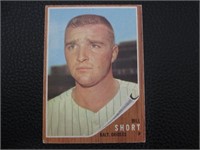 1962 TOPPS #221 BILL SHORT ORIOLES VINTAGE