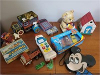 Toy Lot Incl Mickey Mouse,  Looney Tunes