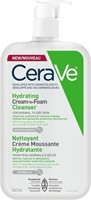 CeraVe Hydrating Cream-to-Foam Facial Cleanser,