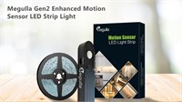 Motion Sensor LED Lights Strip, Megulla 10ft/3m