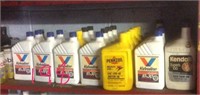assorted oil on shelf