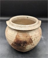 Small Pottery Bowl Signed