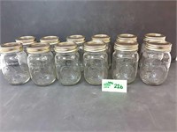 Mason jars with lids