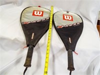(2) Xpress Titanium Tennis Rackets