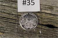 50th Ann.  Sturgis Classic 1oz .999 Silver Coin