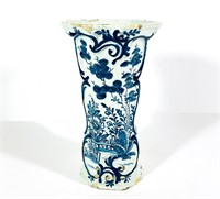 Delft Blue and White Vase