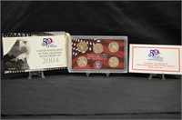 2004 "50 STATE QUARTERS" SILVER PROOF SET