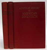 (2) VOLS. A POPULAR HISTORY OF AMERICAN INVENTION