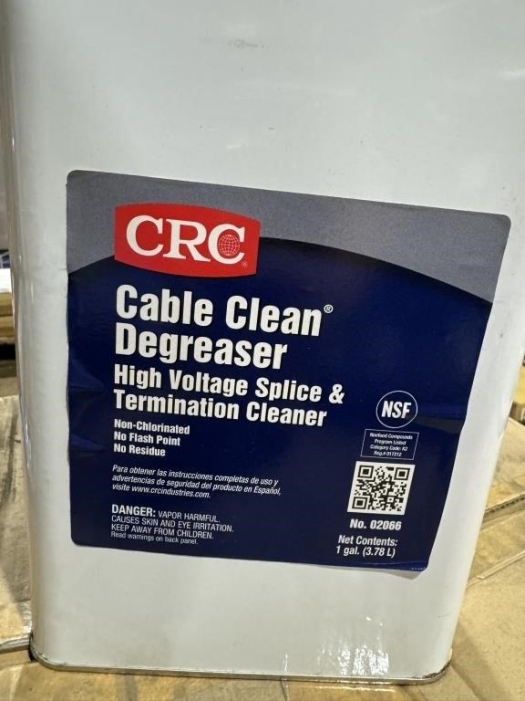 1 gallon cable clean degreaser