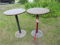 (2) High Top Tables (30"w x 42"h)