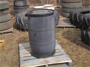 Calcium Chloride in Black Barrel