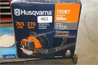 husqvarna backpack blower - not tested