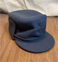 Navy Blue Wool Luftwaffe Style Hat