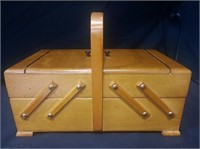 Mid-Century Strommen Bruk Hamar Sewing Box