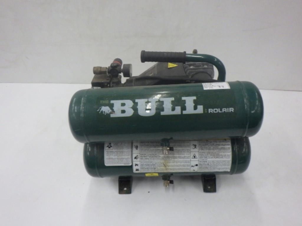 ROLAIR AIR COMPRESSOR "THE BULL"