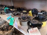 BLOWER MOTORS , AC COMPRESSORS, 3- ALTERNATORS