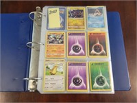 BIG BINDER OF POKEMON TRADING CARDS