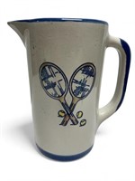 Louisville Stoneware pottery pitcher tennis trophy