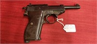 Movie prop pistol Walther P38, semi Auto